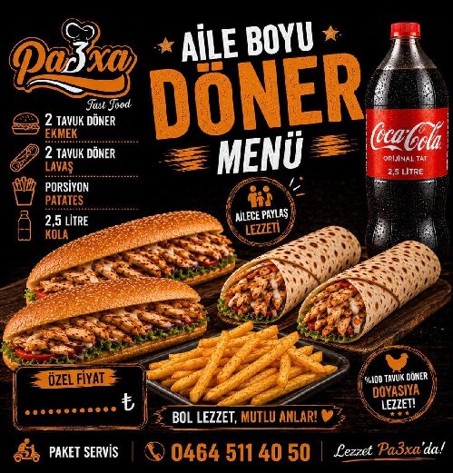 DÖNER AİLE MENU
