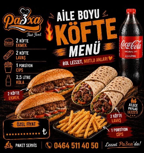 KÖFTE AİLE MENU